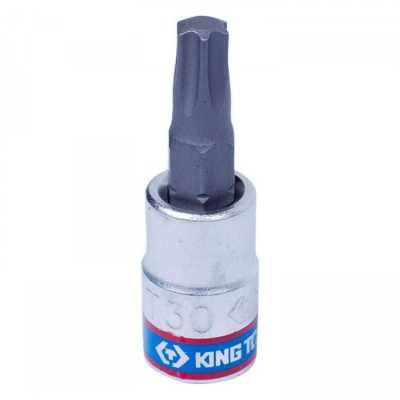 Насадка (бита) торцевая 1/4", TORX T30, L = 37 мм KING TONY 203330 Насадки фото, изображение