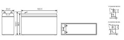 WBR HR1224W F2F1 Аккумуляторы фото, изображение
